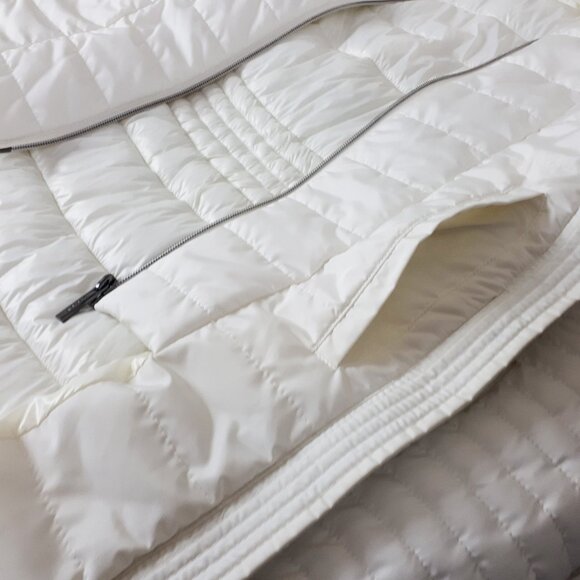 DKNY Built-in Vest Hooded Puffer Coat - Picture 7 of 16